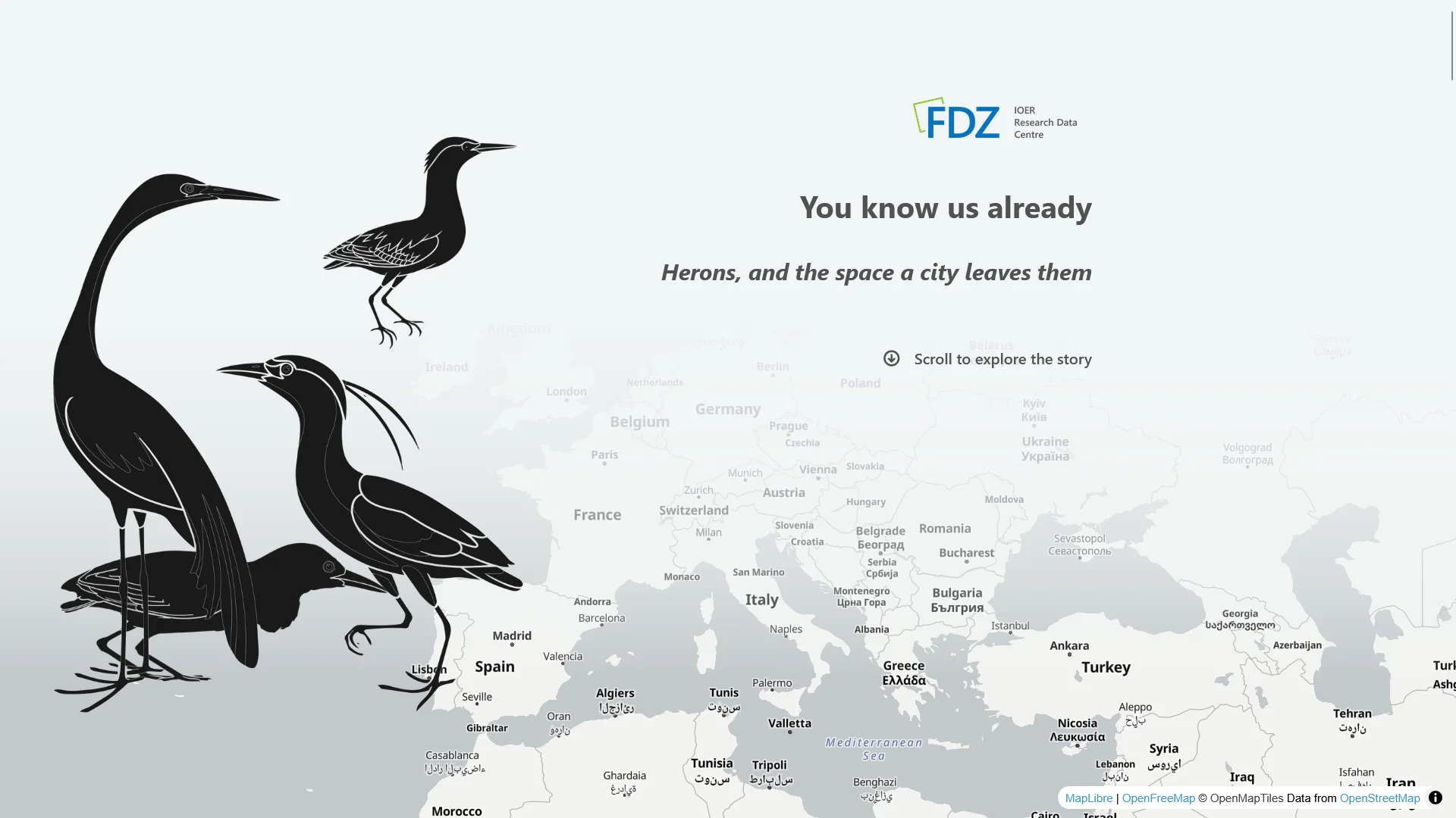 Heron Storymap